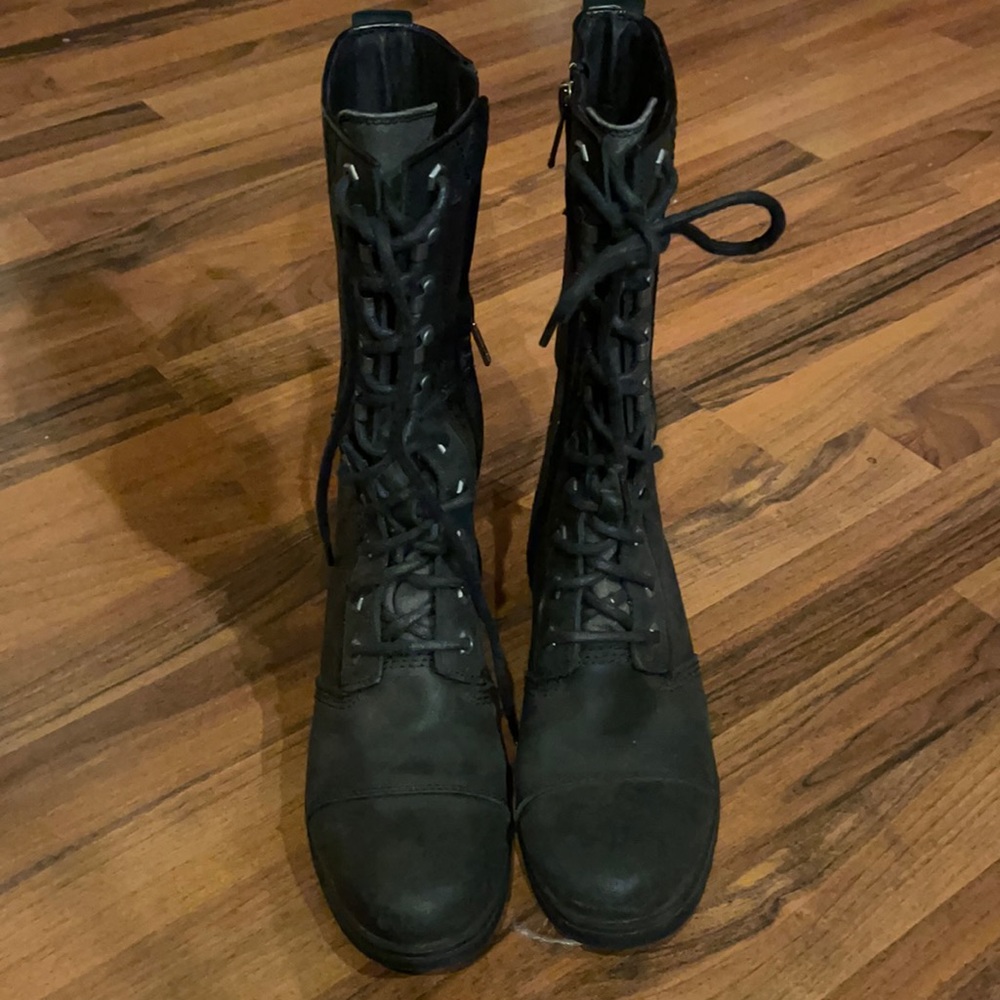 Sorel talk combat boots